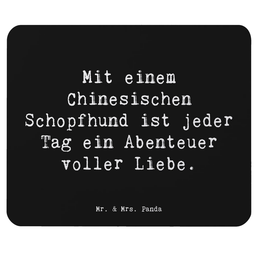Mauspad Spruch Chinesischer Schopfhund Abenteuer Mausunterlage, Mousepad, Mauspad, Designer Mauspad, PC Zubehör, Arbeitszimmer, Einzigartiges Mauspad, Büroausstattung, Mauspad Büro, Computer zubehör, Hund, Hunderasse, Rassehund, Hundebesitzer, Geschenk, Tierfreund, Schenken, Welpe
