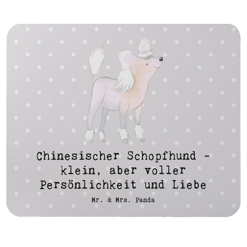 Mouse mat Chinesischer Schopfhund - klein, aber voller Persönlichkeit und Liebe Büroausstattung, Mausunterlage, Computer zubehör, PC Zubehör, Arbeitszimmer, Mousepad, Mauspad Büro, Einzigartiges Mauspad, Mauspad, Designer Mauspad, Hund, Hunderasse, Rassehund, Hundebesitzer, Geschenk, Tierfreund, Schenken, Welpe