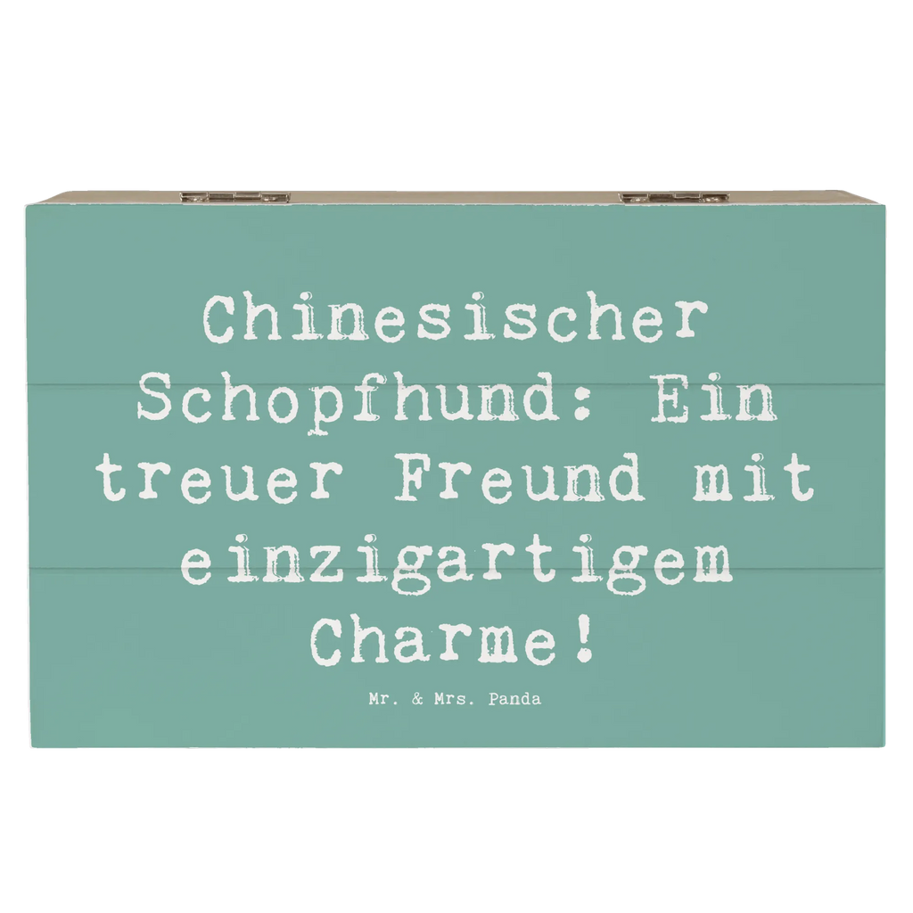 Wooden chest Saying Chinesischer Schopfhund: Ein treuer Freund mit einzigartigem Charme! Holzkiste, Dekokiste, Schatulle, Geschenkdose, Geschenkbox, Erinnerungsbox, XXL, Erinnerungskiste, Truhe, Kiste, Schatzkiste, Aufbewahrungsbox, Hund, Hunderasse, Rassehund, Hundebesitzer, Geschenk, Tierfreund, Schenken, Welpe