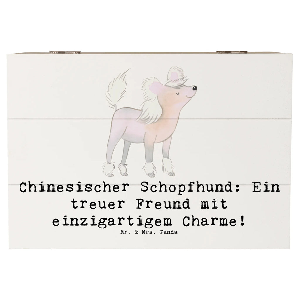 Wooden chest Chinesischer Schopfhund: Ein treuer Freund mit einzigartigem Charme! Kiste, Schatzkiste, Aufbewahrungsbox, Holzkiste, Schatulle, Truhe, Geschenkdose, Dekokiste, XXL, Geschenkbox, Erinnerungsbox, Erinnerungskiste, Hund, Hunderasse, Rassehund, Hundebesitzer, Geschenk, Tierfreund, Schenken, Welpe