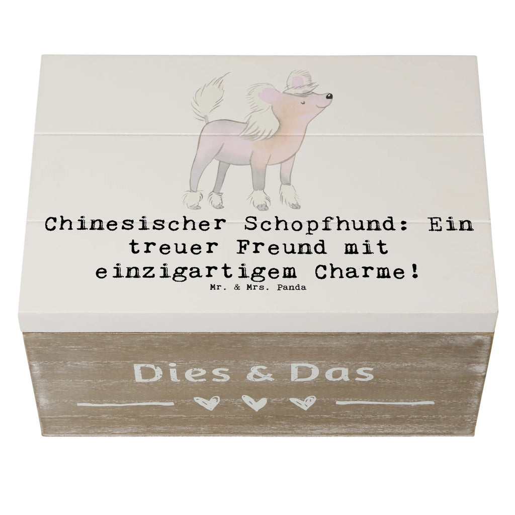 Wooden chest Chinesischer Schopfhund: Ein treuer Freund mit einzigartigem Charme! Kiste, Schatzkiste, Aufbewahrungsbox, Holzkiste, Schatulle, Truhe, Geschenkdose, Dekokiste, XXL, Geschenkbox, Erinnerungsbox, Erinnerungskiste, Hund, Hunderasse, Rassehund, Hundebesitzer, Geschenk, Tierfreund, Schenken, Welpe