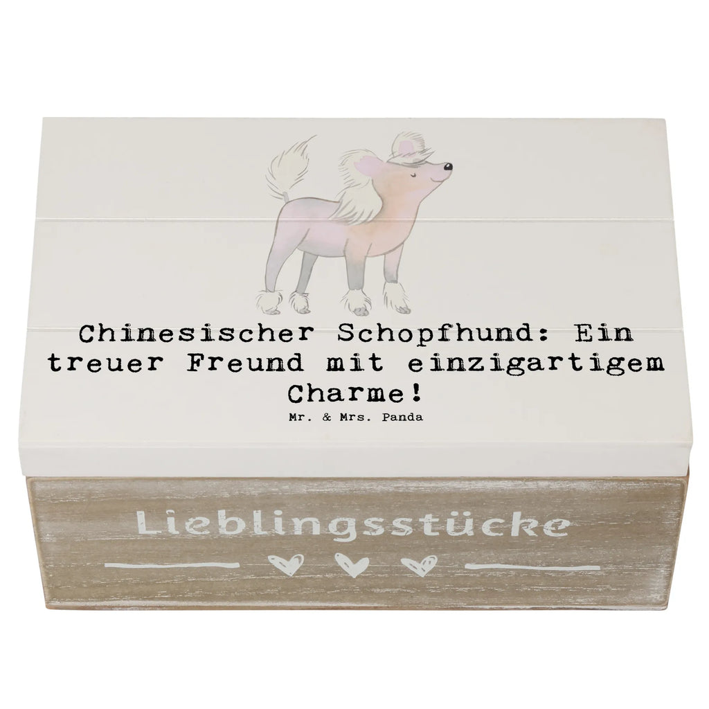 Wooden chest Chinesischer Schopfhund: Ein treuer Freund mit einzigartigem Charme! Kiste, Schatzkiste, Aufbewahrungsbox, Holzkiste, Schatulle, Truhe, Geschenkdose, Dekokiste, XXL, Geschenkbox, Erinnerungsbox, Erinnerungskiste, Hund, Hunderasse, Rassehund, Hundebesitzer, Geschenk, Tierfreund, Schenken, Welpe