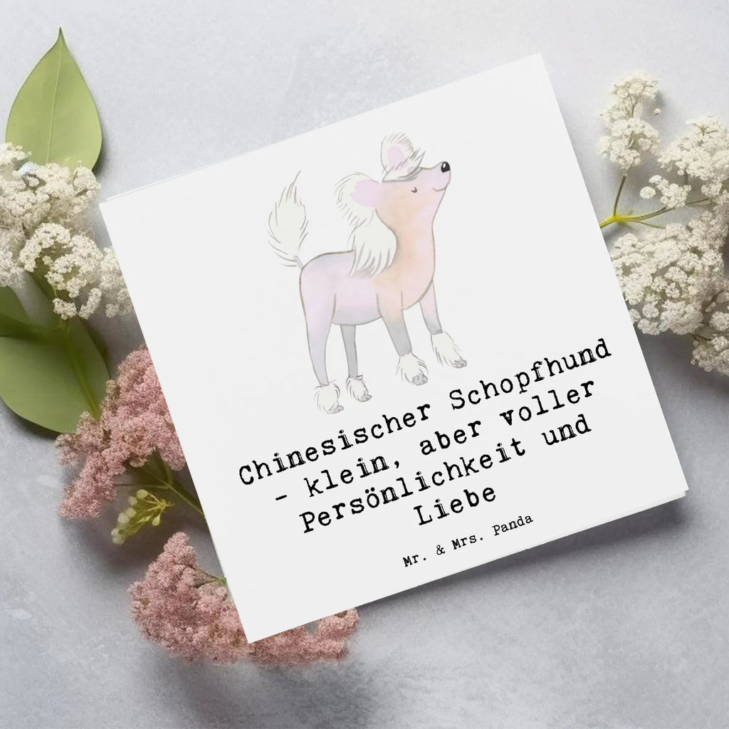 Deluxe Karte Chinesischer Schopfhund Liebe Karte, Einladungskarte, Hochwertige Klappkarte, Hochzeitskarte, Glückwunschkarte, Grußkarte, Klappkarte, Geburtstagskarte, Hochwertige Grußkarte, Hund, Hunderasse, Rassehund, Hundebesitzer, Geschenk, Tierfreund, Schenken, Welpe