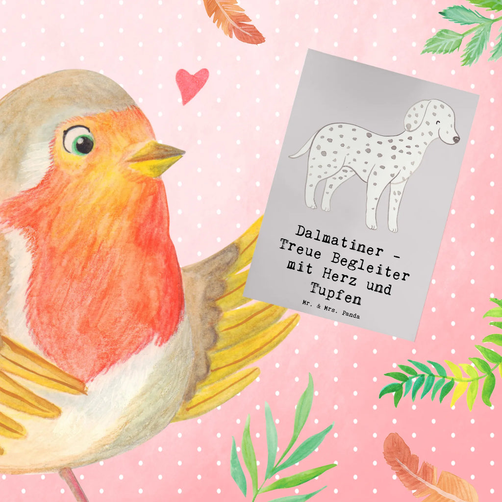 Greetings card Dalmatiner - Treue Begleiter mit Herz und Tupfen Ansichtskarten, Geburtstagskarte, Karte, Einladungskarte, Hochzeitskarte, Grußkarte, Glückwunschkarte, Klappkarte, Hund, Hunderasse, Rassehund, Hundebesitzer, Geschenk, Tierfreund, Schenken, Welpe