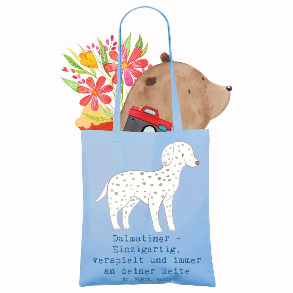 Tote bag Dalmatiner - Einzigartig, verspielt und immer an deiner Seite Schultertasche, Beuteltasche, Laptoptasche, Umhängetasche, Beutel, Badetasche, Stoffbeutel, Tragetasche, Tasche, Shopper, Jutebeutel, Einkaufstasche, Einkaufstüte, Strandtasche, Stofftasche, Jutetasche, Hund, Hunderasse, Rassehund, Hundebesitzer, Geschenk, Tierfreund, Schenken, Welpe