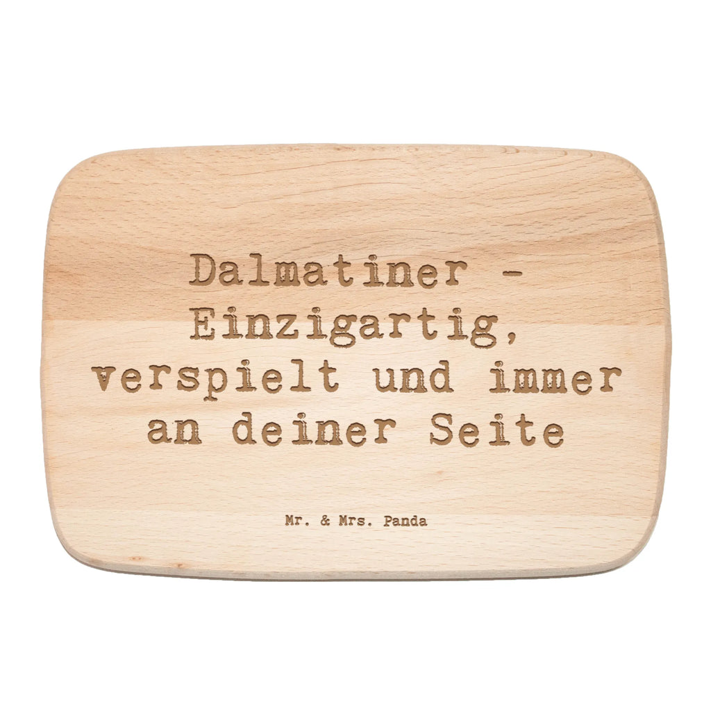 Serving board Saying Dalmatiner - Einzigartig, verspielt und immer an deiner Seite cutting board, breakfast board, Board, Dog, dog breed, purebred dog, dog owner, gift, animal lover, giving, puppy