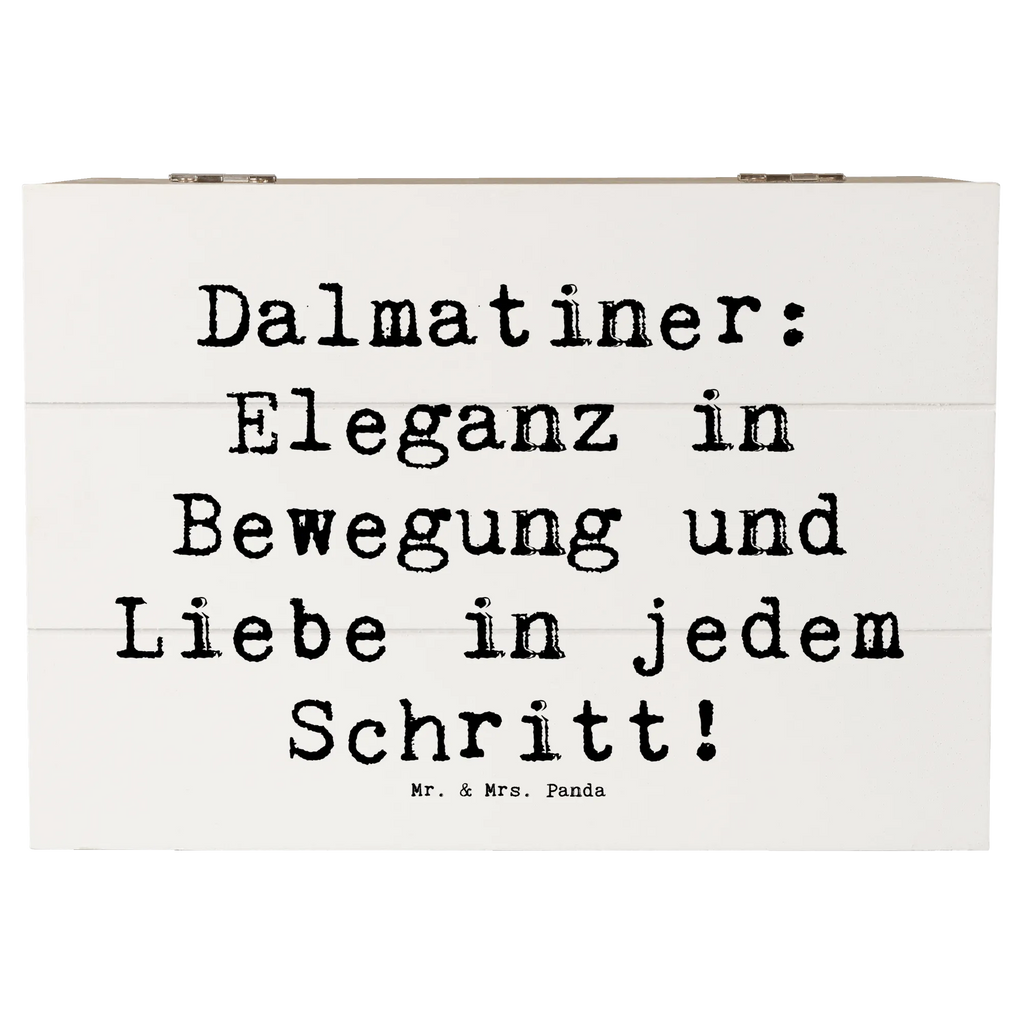 Wooden chest Saying Dalmatiner: Eleganz in Bewegung und Liebe in jedem Schritt! Geschenkbox, Holzkiste, Erinnerungskiste, Schatzkiste, Kiste, XXL, Aufbewahrungsbox, Geschenkdose, Dekokiste, Erinnerungsbox, Truhe, Schatulle, Hund, Hunderasse, Rassehund, Hundebesitzer, Geschenk, Tierfreund, Schenken, Welpe