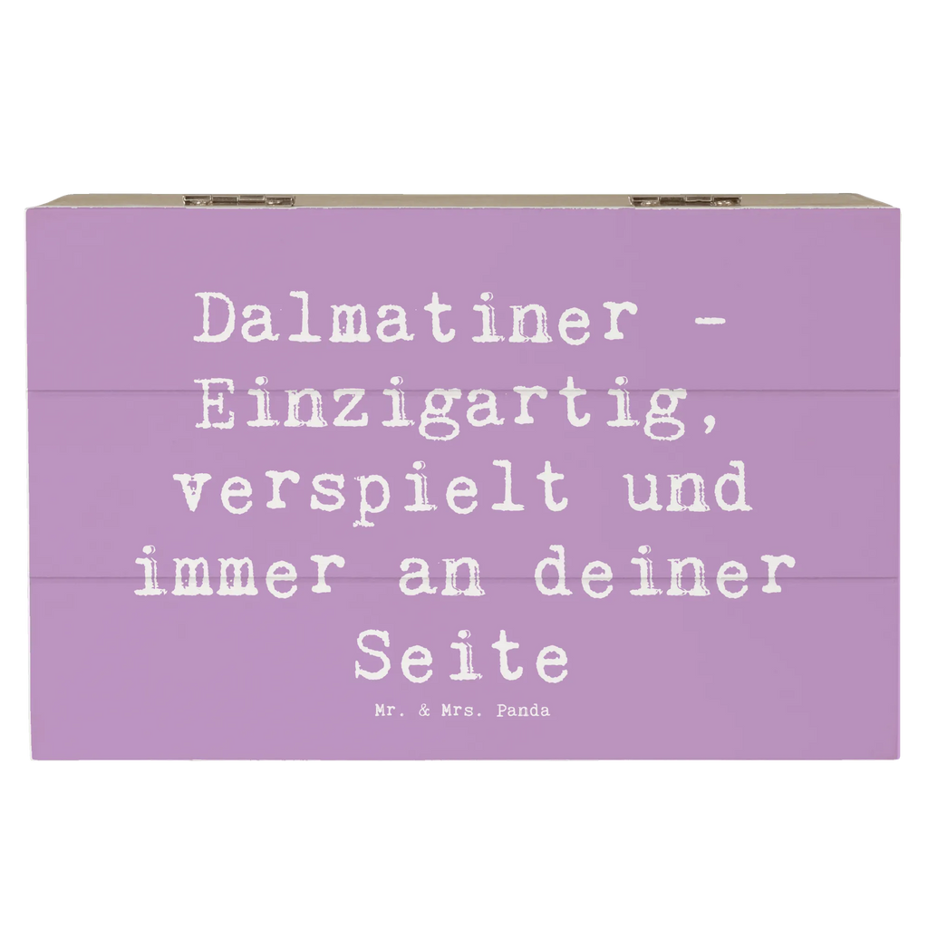 Wooden chest Saying Dalmatiner - Einzigartig, verspielt und immer an deiner Seite Schatulle, Erinnerungskiste, Dekokiste, XXL, Truhe, Schatzkiste, Geschenkbox, Kiste, Erinnerungsbox, Geschenkdose, Holzkiste, Aufbewahrungsbox, Hund, Hunderasse, Rassehund, Hundebesitzer, Geschenk, Tierfreund, Schenken, Welpe