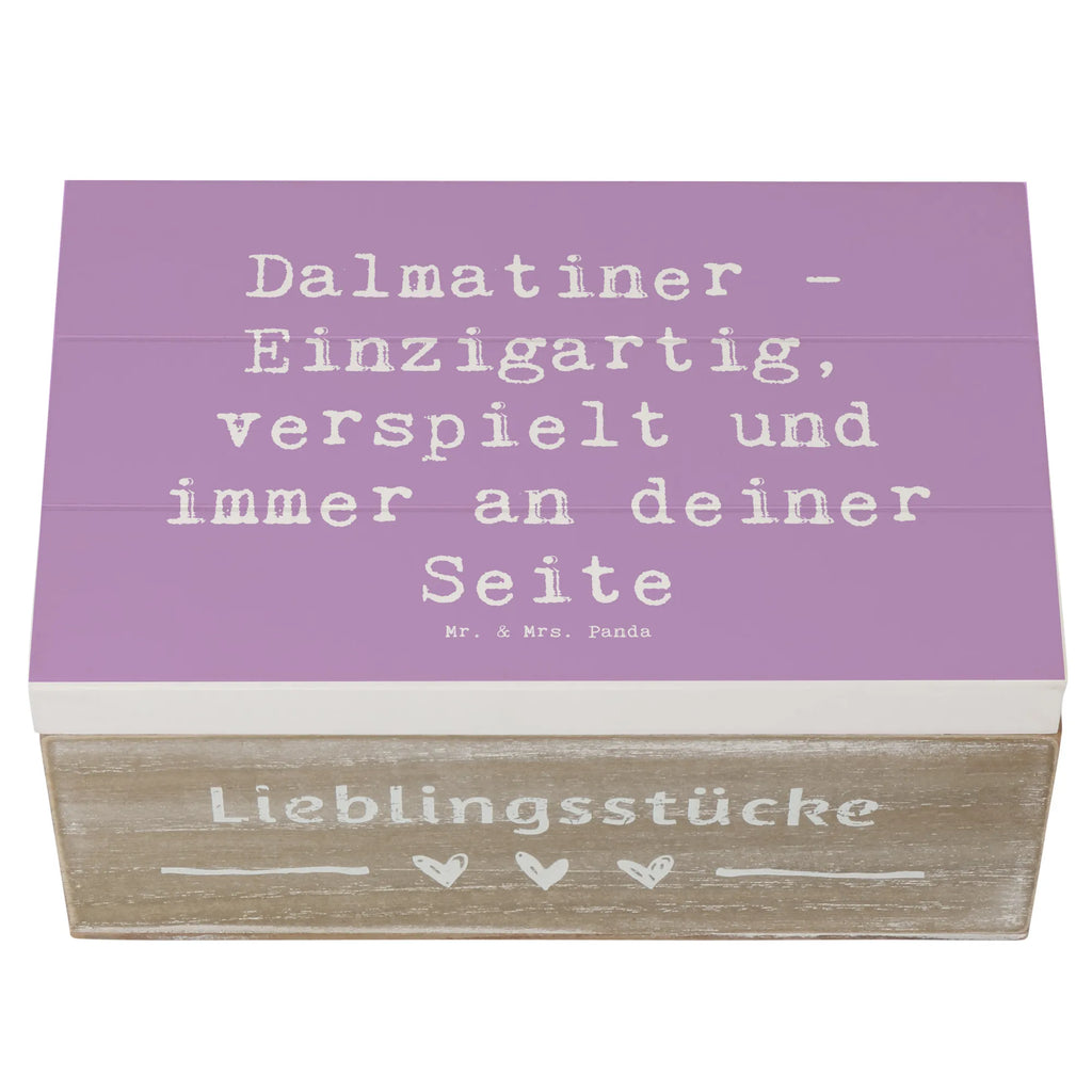 Wooden chest Saying Dalmatiner - Einzigartig, verspielt und immer an deiner Seite Schatulle, Erinnerungskiste, Dekokiste, XXL, Truhe, Schatzkiste, Geschenkbox, Kiste, Erinnerungsbox, Geschenkdose, Holzkiste, Aufbewahrungsbox, Hund, Hunderasse, Rassehund, Hundebesitzer, Geschenk, Tierfreund, Schenken, Welpe
