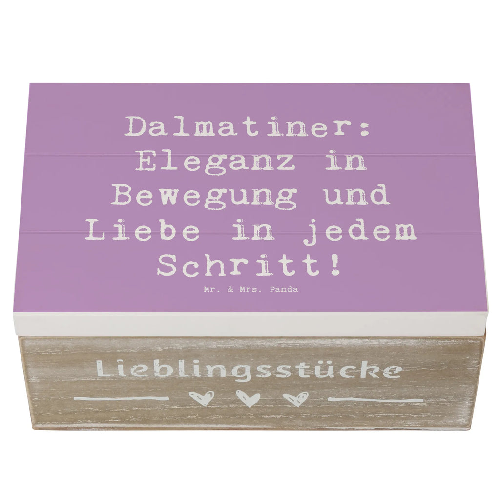 Wooden chest Saying Dalmatiner: Eleganz in Bewegung und Liebe in jedem Schritt! Geschenkbox, Holzkiste, Erinnerungskiste, Schatzkiste, Kiste, XXL, Aufbewahrungsbox, Geschenkdose, Dekokiste, Erinnerungsbox, Truhe, Schatulle, Hund, Hunderasse, Rassehund, Hundebesitzer, Geschenk, Tierfreund, Schenken, Welpe