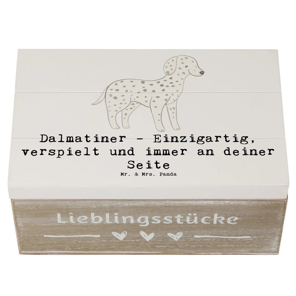 Holzkiste Dalmatiner Freund Erinnerungsbox, Schatzkiste, Truhe, Aufbewahrungsbox, XXL, Kiste, Holzkiste, Geschenkdose, Dekokiste, Geschenkbox, Schatulle, Erinnerungskiste, Hund, Hunderasse, Rassehund, Hundebesitzer, Geschenk, Tierfreund, Schenken, Welpe