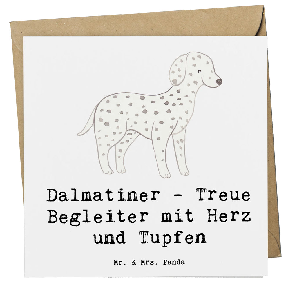 Deluxe Card Dalmatiner - Treue Begleiter mit Herz und Tupfen Grußkarte, Hochwertige Klappkarte, Glückwunschkarte, Hochwertige Grußkarte, Karte, Klappkarte, Hochzeitskarte, Geburtstagskarte, Einladungskarte, Hund, Hunderasse, Rassehund, Hundebesitzer, Geschenk, Tierfreund, Schenken, Welpe