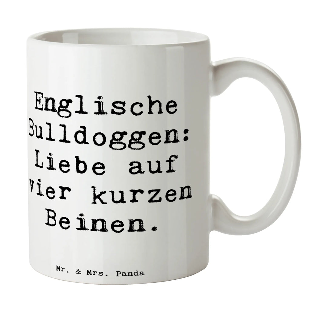 Tasse Spruch Englische Bulldogge Liebe Keramiktasse, Tasse mit Zitaten, Porzellantasse, Tasse mit Motiven, Teetasse, Kaffeetasse, Bürotasse, Geschenktasse, Tasse, Hund, Hunderasse, Rassehund, Hundebesitzer, Geschenk, Tierfreund, Schenken, Welpe