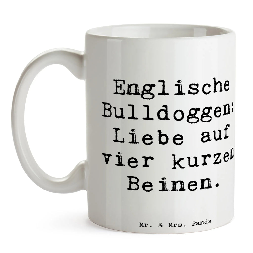 Tasse Spruch Englische Bulldogge Liebe Keramiktasse, Tasse mit Zitaten, Porzellantasse, Tasse mit Motiven, Teetasse, Kaffeetasse, Bürotasse, Geschenktasse, Tasse, Hund, Hunderasse, Rassehund, Hundebesitzer, Geschenk, Tierfreund, Schenken, Welpe