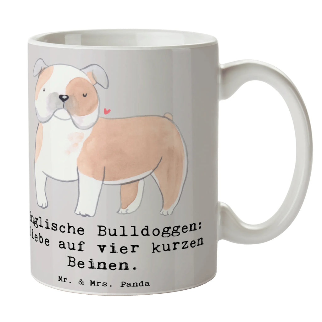 Tasse Englische Bulldogge Liebe Teetasse, Tasse, Bürotasse, Porzellantasse, Geschenktasse, Keramiktasse, Tasse mit Motiven, Kaffeetasse, Tasse mit Zitaten, Hund, Hunderasse, Rassehund, Hundebesitzer, Geschenk, Tierfreund, Schenken, Welpe