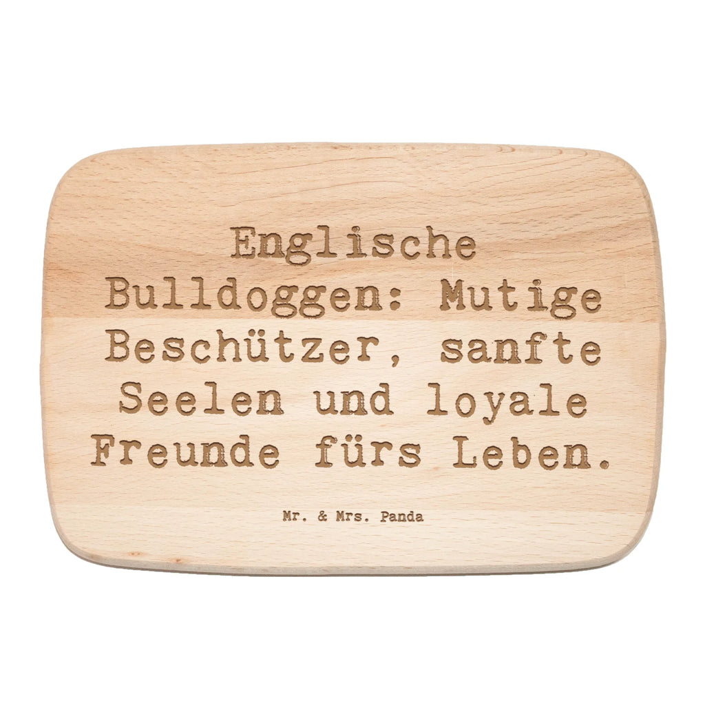 Śniadaniowa deska Przysłowie Englische Bulldoggen: Mutige Beschützer, sanfte Seelen und loyale Freunde fürs Leben. Pies, rasa psa, pies rasowy, właściciel psa, prezent, miłośnik zwierząt, dawanie, szczeniak