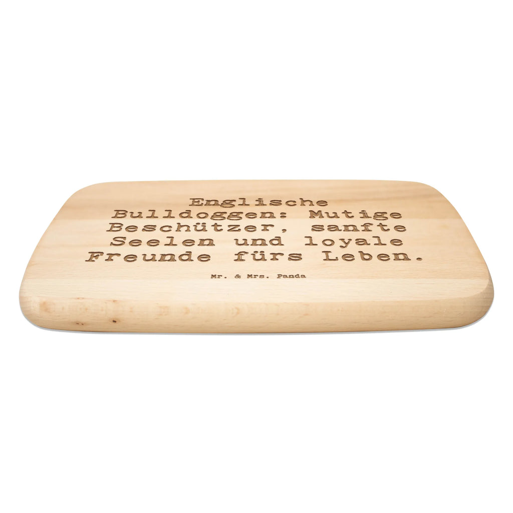 Śniadaniowa deska Przysłowie Englische Bulldoggen: Mutige Beschützer, sanfte Seelen und loyale Freunde fürs Leben. Pies, rasa psa, pies rasowy, właściciel psa, prezent, miłośnik zwierząt, dawanie, szczeniak
