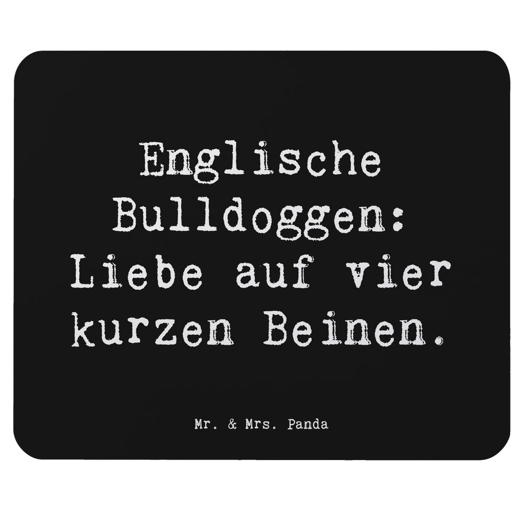 Mouse mat Saying Englische Bulldoggen: Liebe auf vier kurzen Beinen. Designer Mauspad, Arbeitszimmer, Einzigartiges Mauspad, Mousepad, Mauspad, Büroausstattung, Mausunterlage, PC Zubehör, Mauspad Büro, Computer zubehör, Hund, Hunderasse, Rassehund, Hundebesitzer, Geschenk, Tierfreund, Schenken, Welpe