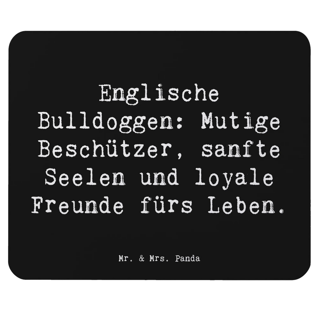 Mouse mat Saying Englische Bulldoggen: Mutige Beschützer, sanfte Seelen und loyale Freunde fürs Leben. PC Zubehör, Büroausstattung, Mausunterlage, Mousepad, Mauspad, Mauspad Büro, Arbeitszimmer, Designer Mauspad, Einzigartiges Mauspad, Computer zubehör, Hund, Hunderasse, Rassehund, Hundebesitzer, Geschenk, Tierfreund, Schenken, Welpe