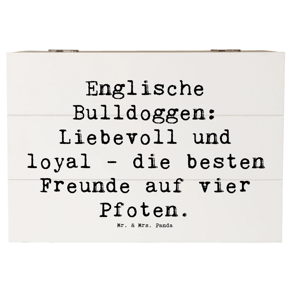 Holzkiste Spruch Englische Bulldogge Freunde Holzkiste, Erinnerungsbox, Aufbewahrungsbox, XXL, Schatzkiste, Dekokiste, Geschenkbox, Erinnerungskiste, Truhe, Geschenkdose, Kiste, Schatulle, Hund, Hunderasse, Rassehund, Hundebesitzer, Geschenk, Tierfreund, Schenken, Welpe