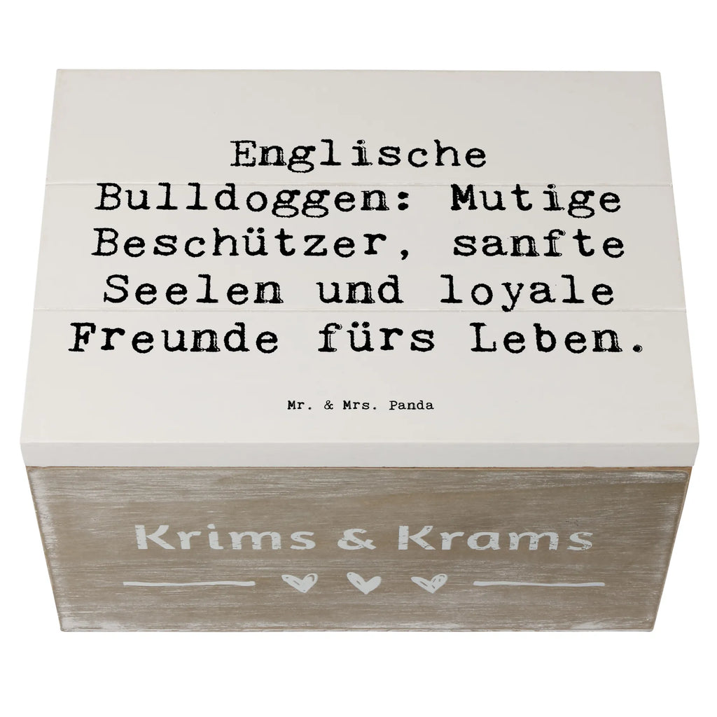 Wooden chest Saying Englische Bulldoggen: Mutige Beschützer, sanfte Seelen und loyale Freunde fürs Leben. Erinnerungskiste, Aufbewahrungsbox, Truhe, Geschenkdose, Dekokiste, Erinnerungsbox, Holzkiste, Schatzkiste, XXL, Kiste, Schatulle, Geschenkbox, Hund, Hunderasse, Rassehund, Hundebesitzer, Geschenk, Tierfreund, Schenken, Welpe