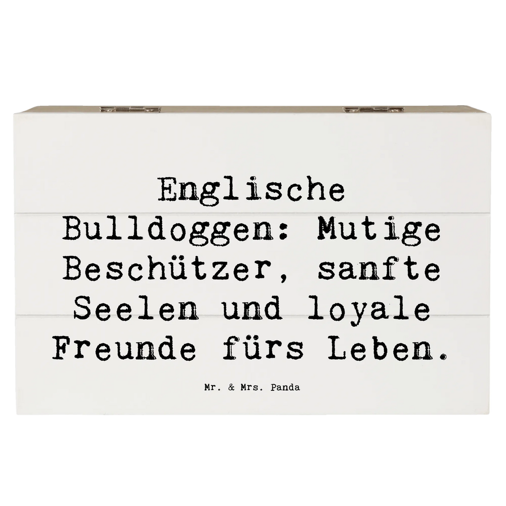 Wooden chest Saying Englische Bulldoggen: Mutige Beschützer, sanfte Seelen und loyale Freunde fürs Leben. Erinnerungskiste, Aufbewahrungsbox, Truhe, Geschenkdose, Dekokiste, Erinnerungsbox, Holzkiste, Schatzkiste, XXL, Kiste, Schatulle, Geschenkbox, Hund, Hunderasse, Rassehund, Hundebesitzer, Geschenk, Tierfreund, Schenken, Welpe