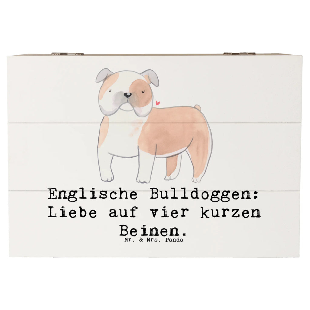 Wooden chest Englische Bulldoggen: Liebe auf vier kurzen Beinen. Erinnerungskiste, Holzkiste, Erinnerungsbox, Schatulle, Aufbewahrungsbox, XXL, Geschenkdose, Kiste, Truhe, Geschenkbox, Schatzkiste, Dekokiste, Hund, Hunderasse, Rassehund, Hundebesitzer, Geschenk, Tierfreund, Schenken, Welpe