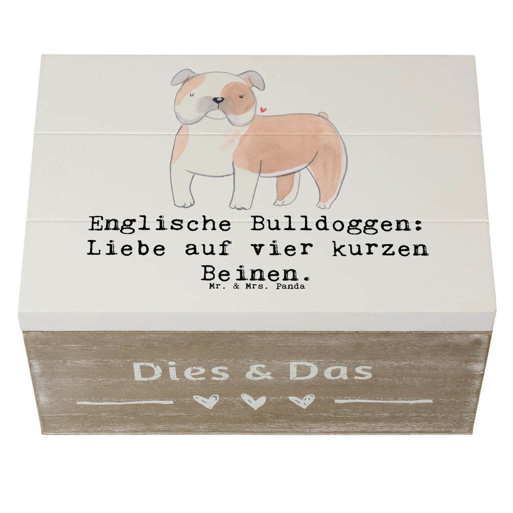 Wooden chest Englische Bulldoggen: Liebe auf vier kurzen Beinen. Erinnerungskiste, Holzkiste, Erinnerungsbox, Schatulle, Aufbewahrungsbox, XXL, Geschenkdose, Kiste, Truhe, Geschenkbox, Schatzkiste, Dekokiste, Hund, Hunderasse, Rassehund, Hundebesitzer, Geschenk, Tierfreund, Schenken, Welpe