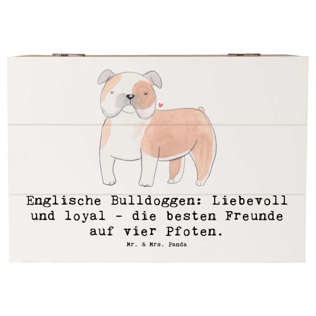 Wooden chest Englische Bulldoggen: Liebevoll und loyal - die besten Freunde auf vier Pfoten. Schatulle, Erinnerungsbox, Erinnerungskiste, Truhe, Holzkiste, Kiste, Geschenkdose, Dekokiste, Geschenkbox, Aufbewahrungsbox, XXL, Schatzkiste, Hund, Hunderasse, Rassehund, Hundebesitzer, Geschenk, Tierfreund, Schenken, Welpe