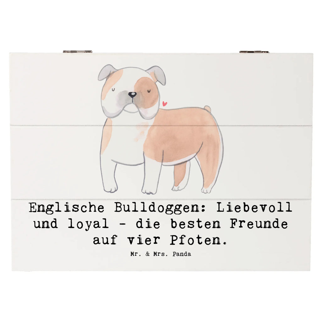 Wooden chest Englische Bulldoggen: Liebevoll und loyal - die besten Freunde auf vier Pfoten. Schatulle, Erinnerungsbox, Erinnerungskiste, Truhe, Holzkiste, Kiste, Geschenkdose, Dekokiste, Geschenkbox, Aufbewahrungsbox, XXL, Schatzkiste, Hund, Hunderasse, Rassehund, Hundebesitzer, Geschenk, Tierfreund, Schenken, Welpe