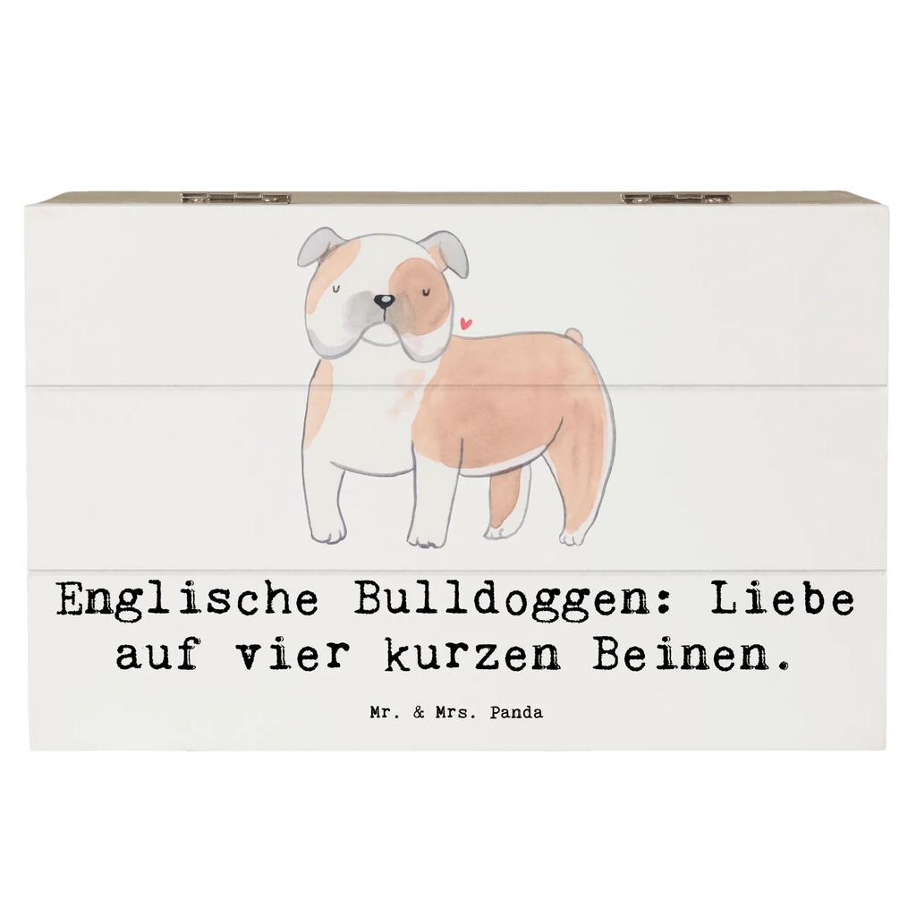 Wooden chest Englische Bulldoggen: Liebe auf vier kurzen Beinen. Erinnerungskiste, Holzkiste, Erinnerungsbox, Schatulle, Aufbewahrungsbox, XXL, Geschenkdose, Kiste, Truhe, Geschenkbox, Schatzkiste, Dekokiste, Hund, Hunderasse, Rassehund, Hundebesitzer, Geschenk, Tierfreund, Schenken, Welpe