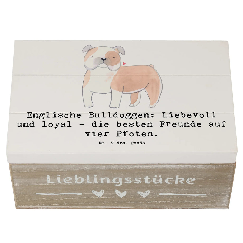 Wooden chest Englische Bulldoggen: Liebevoll und loyal - die besten Freunde auf vier Pfoten. Schatulle, Erinnerungsbox, Erinnerungskiste, Truhe, Holzkiste, Kiste, Geschenkdose, Dekokiste, Geschenkbox, Aufbewahrungsbox, XXL, Schatzkiste, Hund, Hunderasse, Rassehund, Hundebesitzer, Geschenk, Tierfreund, Schenken, Welpe