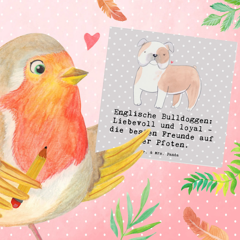 Deluxe Karte Englische Bulldogge Freunde Glückwunschkarte, Hochzeitskarte, Geburtstagskarte, Einladungskarte, Hochwertige Klappkarte, Grußkarte, Karte, Klappkarte, Hochwertige Grußkarte, Hund, Hunderasse, Rassehund, Hundebesitzer, Geschenk, Tierfreund, Schenken, Welpe