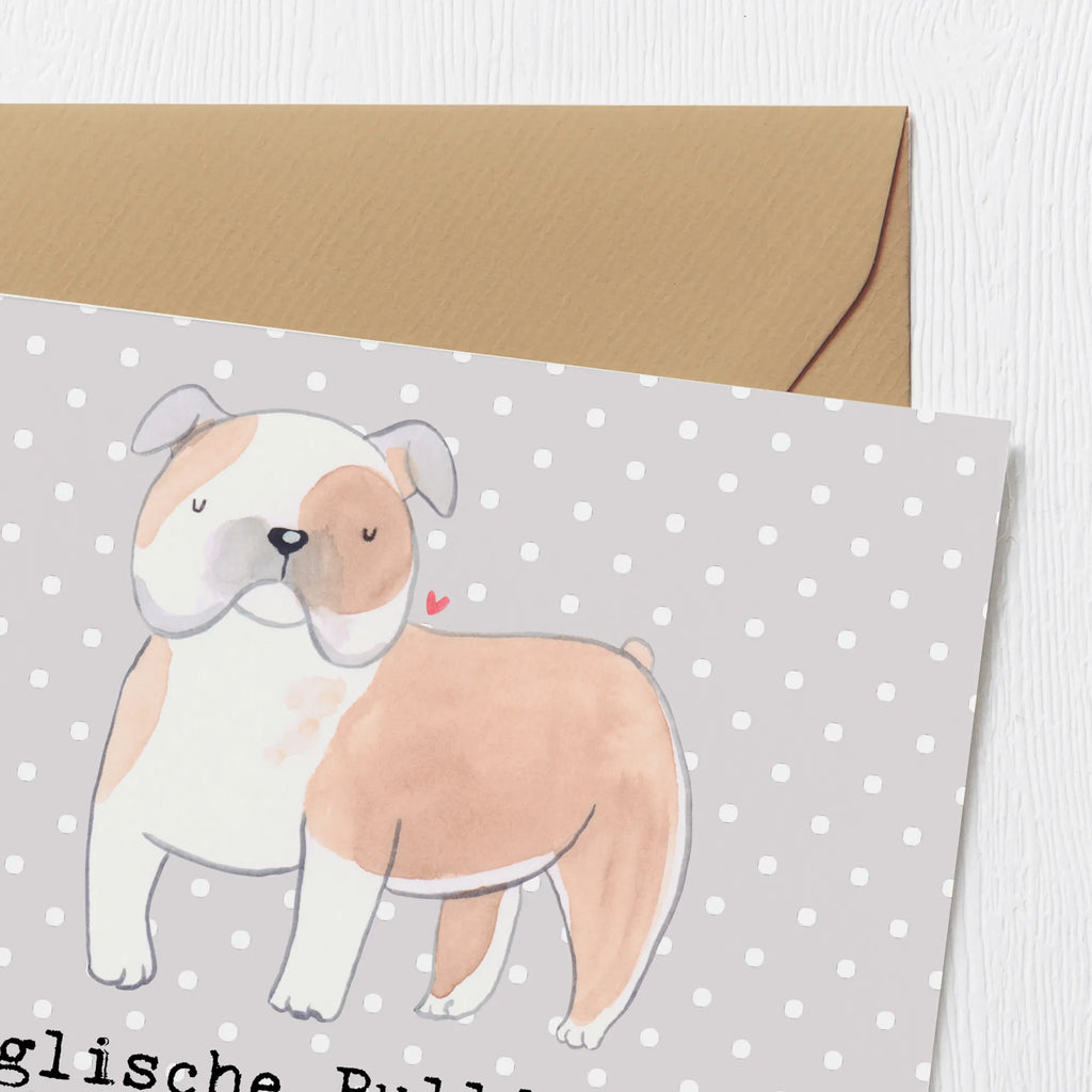 Deluxe Karte Englische Bulldogge Freunde Glückwunschkarte, Hochzeitskarte, Geburtstagskarte, Einladungskarte, Hochwertige Klappkarte, Grußkarte, Karte, Klappkarte, Hochwertige Grußkarte, Hund, Hunderasse, Rassehund, Hundebesitzer, Geschenk, Tierfreund, Schenken, Welpe