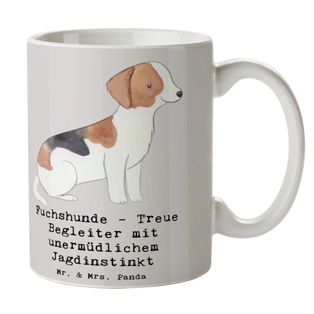 Tasse Fuchshunde Treue Kaffeetasse, Teetasse, Tasse, Geschenktasse, Tasse mit Zitaten, Bürotasse, Keramiktasse, Tasse mit Motiven, Porzellantasse, Hund, Hunderasse, Rassehund, Hundebesitzer, Geschenk, Tierfreund, Schenken, Welpe
