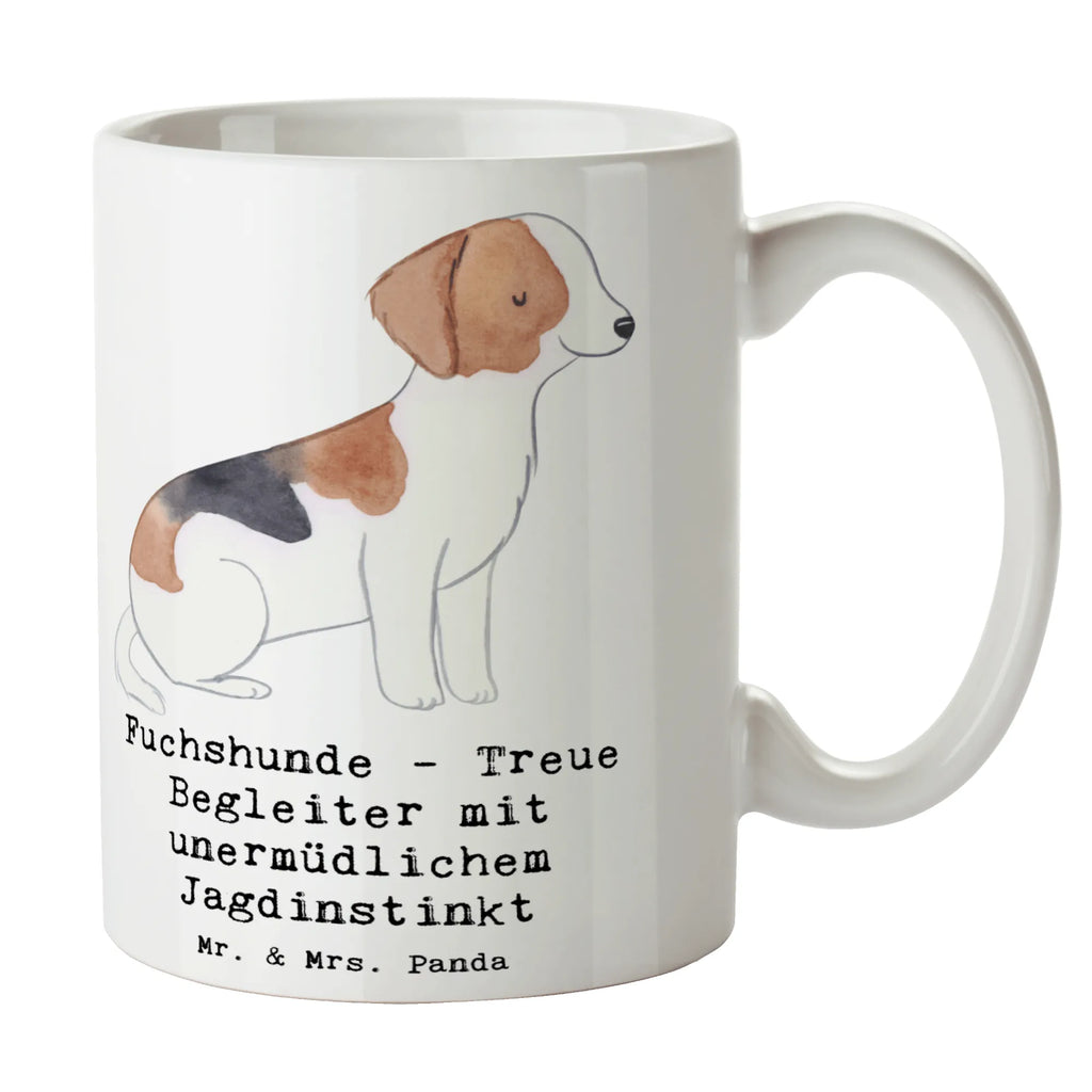Tasse Fuchshunde Treue Kaffeetasse, Teetasse, Tasse, Geschenktasse, Tasse mit Zitaten, Bürotasse, Keramiktasse, Tasse mit Motiven, Porzellantasse, Hund, Hunderasse, Rassehund, Hundebesitzer, Geschenk, Tierfreund, Schenken, Welpe