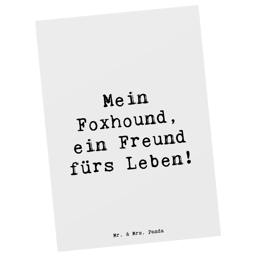 Postkarte Spruch Foxhound Freund Einladungskarte, Einladungskarten Geburtstag, Einladung, Ansichtskarten, Karte, Ansichtskarte, Einladung Geburtstag, Postkarte, Geschenkkarte, Dankeskarte, Grußkarte, Geburtstagskarte, Hund, Hunderasse, Rassehund, Hundebesitzer, Geschenk, Tierfreund, Schenken, Welpe