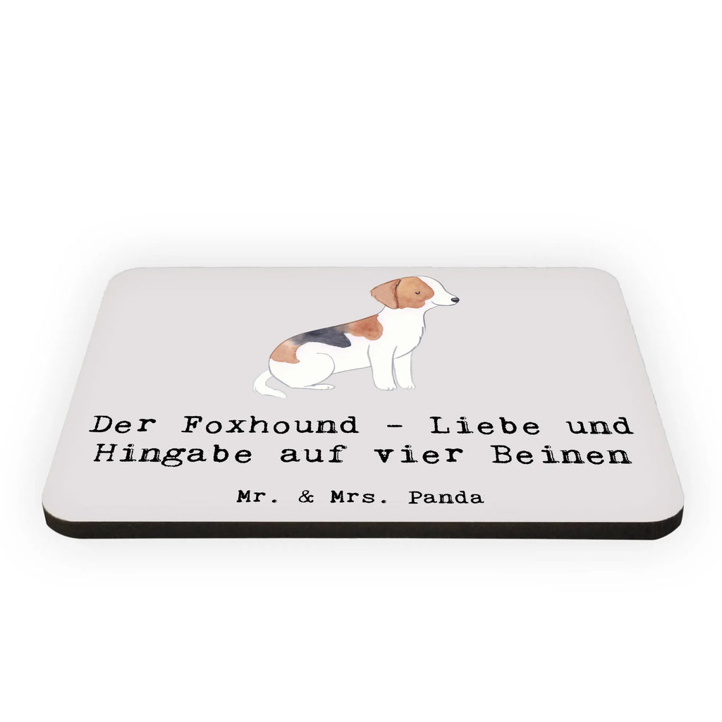 Magnet Der Foxhound - Liebe und Hingabe auf vier Beinen Dekomagnet, Whiteboard Magnet, Notiz Magnet, Pinnwandmagnet, Souvenir Magnet, Kühlschrank Dekoration, Kühlschrankmagnet, Motivmagnete, Hund, Hunderasse, Rassehund, Hundebesitzer, Geschenk, Tierfreund, Schenken, Welpe