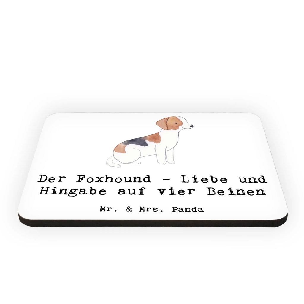 Magnet Der Foxhound - Liebe und Hingabe auf vier Beinen Dekomagnet, Whiteboard Magnet, Notiz Magnet, Pinnwandmagnet, Souvenir Magnet, Kühlschrank Dekoration, Kühlschrankmagnet, Motivmagnete, Hund, Hunderasse, Rassehund, Hundebesitzer, Geschenk, Tierfreund, Schenken, Welpe