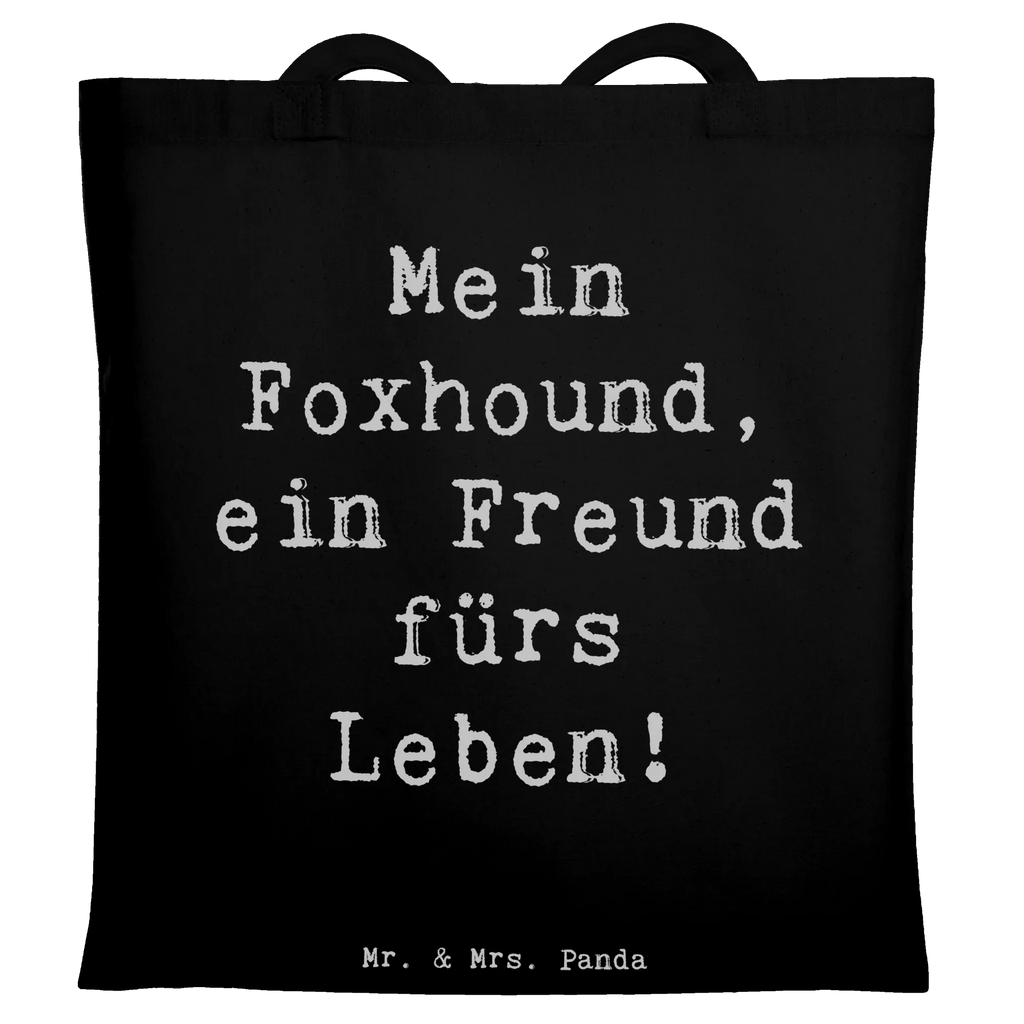 Tragetasche Spruch Foxhound Freund Beuteltasche, Beutel, Einkaufstasche, Jutebeutel, Stoffbeutel, Tasche, Shopper, Umhängetasche, Strandtasche, Schultertasche, Stofftasche, Tragetasche, Badetasche, Jutetasche, Einkaufstüte, Laptoptasche, Hund, Hunderasse, Rassehund, Hundebesitzer, Geschenk, Tierfreund, Schenken, Welpe