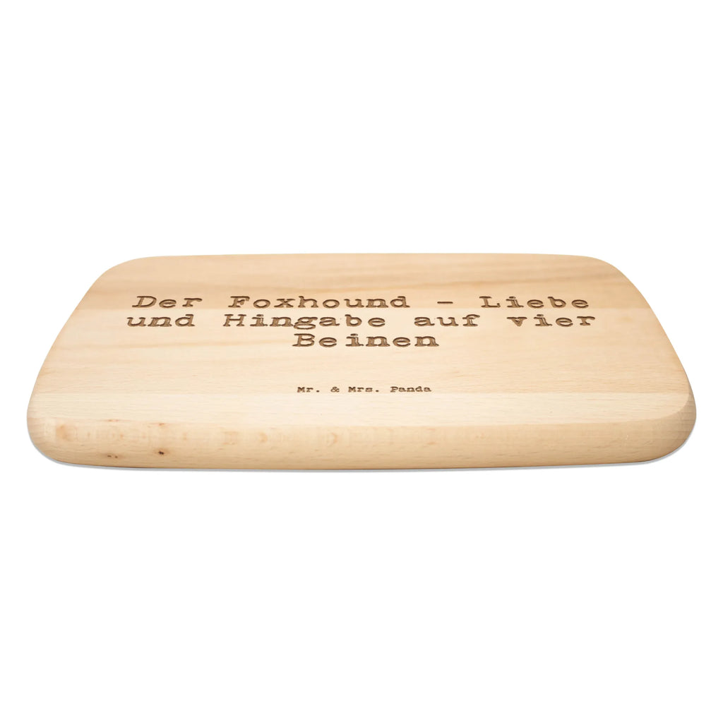 Serving board Saying Der Foxhound - Liebe und Hingabe auf vier Beinen breakfast board, Board, cutting board, Dog, dog breed, purebred dog, dog owner, gift, animal lover, giving, puppy