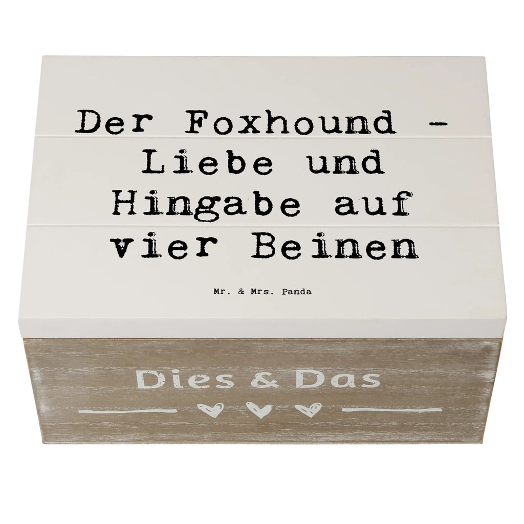 Wooden chest Saying Der Foxhound - Liebe und Hingabe auf vier Beinen holzbox mit deckel, aufbewahrungskiste, Erinnerungskiste, Truhe, erinnerungsbox hochzeit, Erinnerungsbox, erinnerungsbox baby, Dekokiste, holzkisten, holztruhe, Aufbewahrungsbox, Schatulle, box aus holz, holzboxen, aufbewahrungsbox holz, holz aufbewahrungsbox, Schatzkiste, Geschenkbox, Kiste, holzkiste mit deckel, deko box, holzbox, aufbewahrungsbox aus holz, ordnungsbox, Holzkiste, schmuckkästchen, dekorative holzkiste, Tierfreund, Welpe, Hund, Schenken, Geschenk, Hunderasse, Rassehund, Hundebesitzer