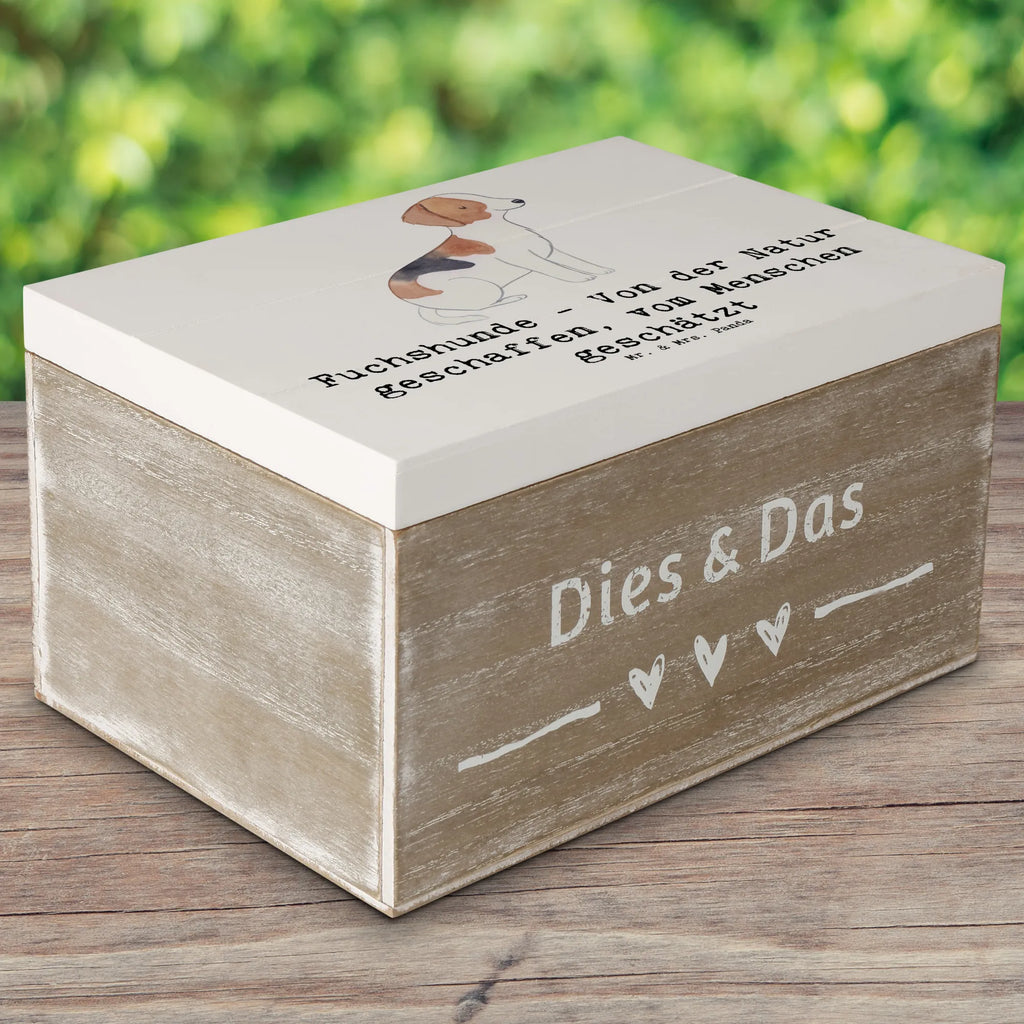 Holzkiste Fuchshunde Liebe Kiste, Schatzkiste, Holzkiste, Truhe, Erinnerungsbox, Dekokiste, Aufbewahrungsbox, Erinnerungskiste, Geschenkdose, Geschenkbox, Schatulle, XXL, Hund, Hunderasse, Rassehund, Hundebesitzer, Geschenk, Tierfreund, Schenken, Welpe