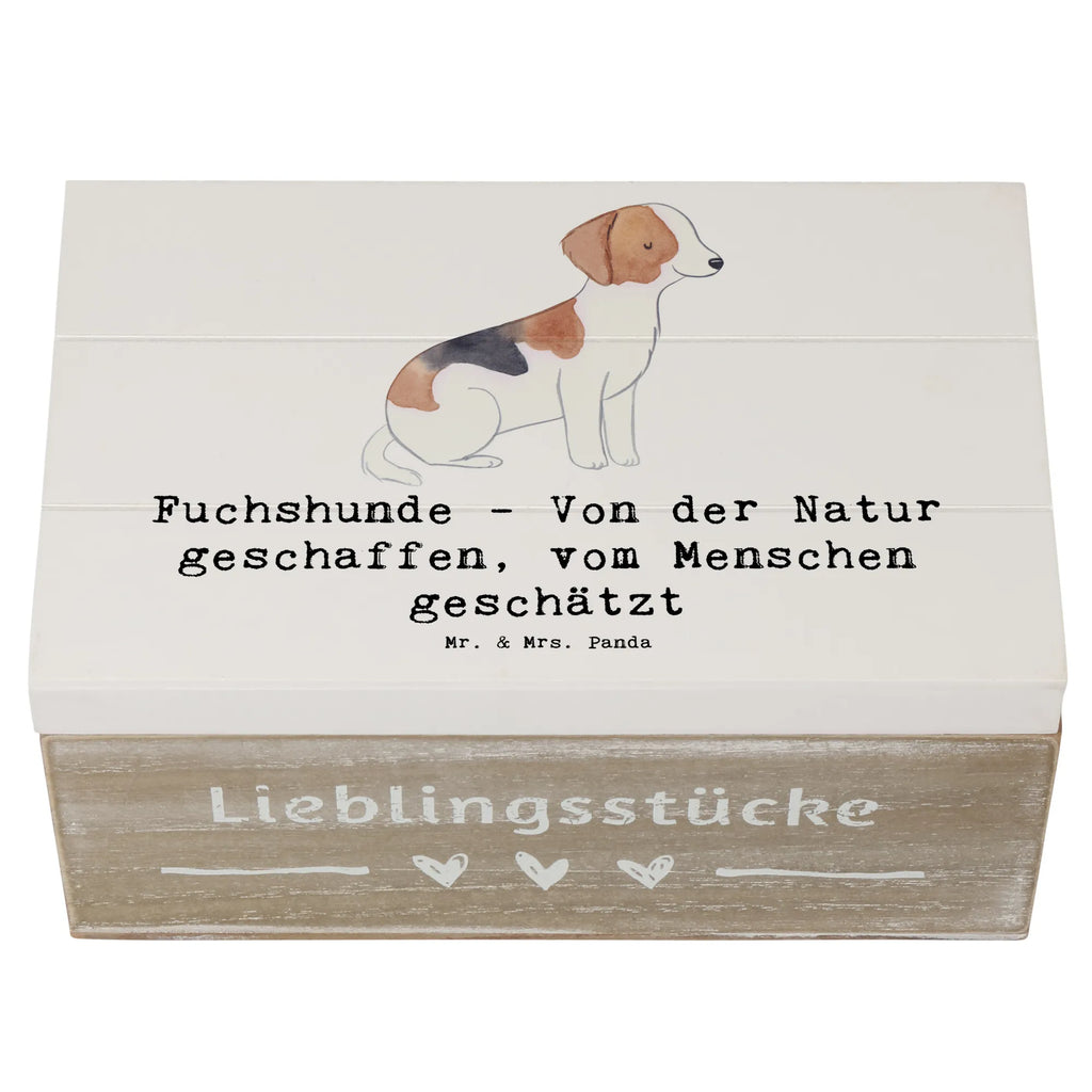 Holzkiste Fuchshunde Liebe Kiste, Schatzkiste, Holzkiste, Truhe, Erinnerungsbox, Dekokiste, Aufbewahrungsbox, Erinnerungskiste, Geschenkdose, Geschenkbox, Schatulle, XXL, Hund, Hunderasse, Rassehund, Hundebesitzer, Geschenk, Tierfreund, Schenken, Welpe
