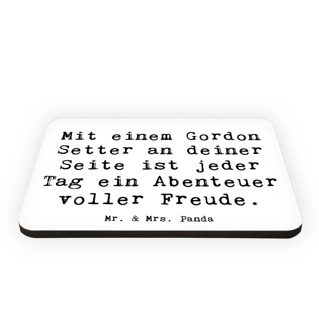 Magnet Saying Mit einem Gordon Setter an deiner Seite ist jeder Tag ein Abenteuer voller Freude. Dekomagnet, Kühlschrank Dekoration, Motivmagnete, Notiz Magnet, Kühlschrankmagnet, Whiteboard Magnet, Pinnwandmagnet, Souvenir Magnet, Hund, Hunderasse, Rassehund, Hundebesitzer, Geschenk, Tierfreund, Schenken, Welpe