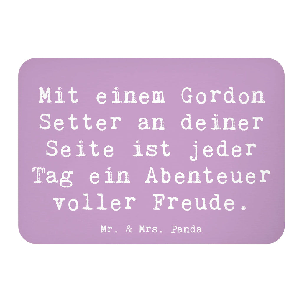 Magnet Saying Mit einem Gordon Setter an deiner Seite ist jeder Tag ein Abenteuer voller Freude. Dekomagnet, Kühlschrank Dekoration, Motivmagnete, Notiz Magnet, Kühlschrankmagnet, Whiteboard Magnet, Pinnwandmagnet, Souvenir Magnet, Hund, Hunderasse, Rassehund, Hundebesitzer, Geschenk, Tierfreund, Schenken, Welpe