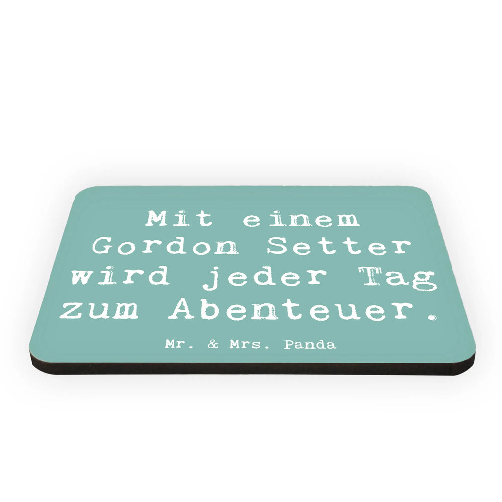 Magnet Spruch Gordon Setter Abenteuer Dekomagnet, Souvenir Magnet, Kühlschrankmagnet, Whiteboard Magnet, Pinnwandmagnet, Kühlschrank Dekoration, Motivmagnete, Notiz Magnet, Hund, Hunderasse, Rassehund, Hundebesitzer, Geschenk, Tierfreund, Schenken, Welpe