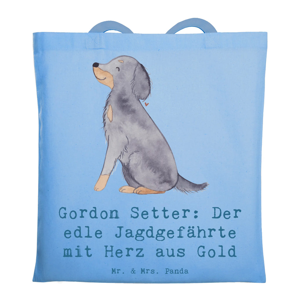 Tote bag Gordon Setter: Der edle Jagdgefährte mit Herz aus Gold Jutetasche, Beuteltasche, Schultertasche, Shopper, Umhängetasche, Jutebeutel, Einkaufstüte, Einkaufstasche, Tasche, Strandtasche, Stofftasche, Badetasche, Stoffbeutel, Laptoptasche, Beutel, Tragetasche, Hund, Hunderasse, Rassehund, Hundebesitzer, Geschenk, Tierfreund, Schenken, Welpe