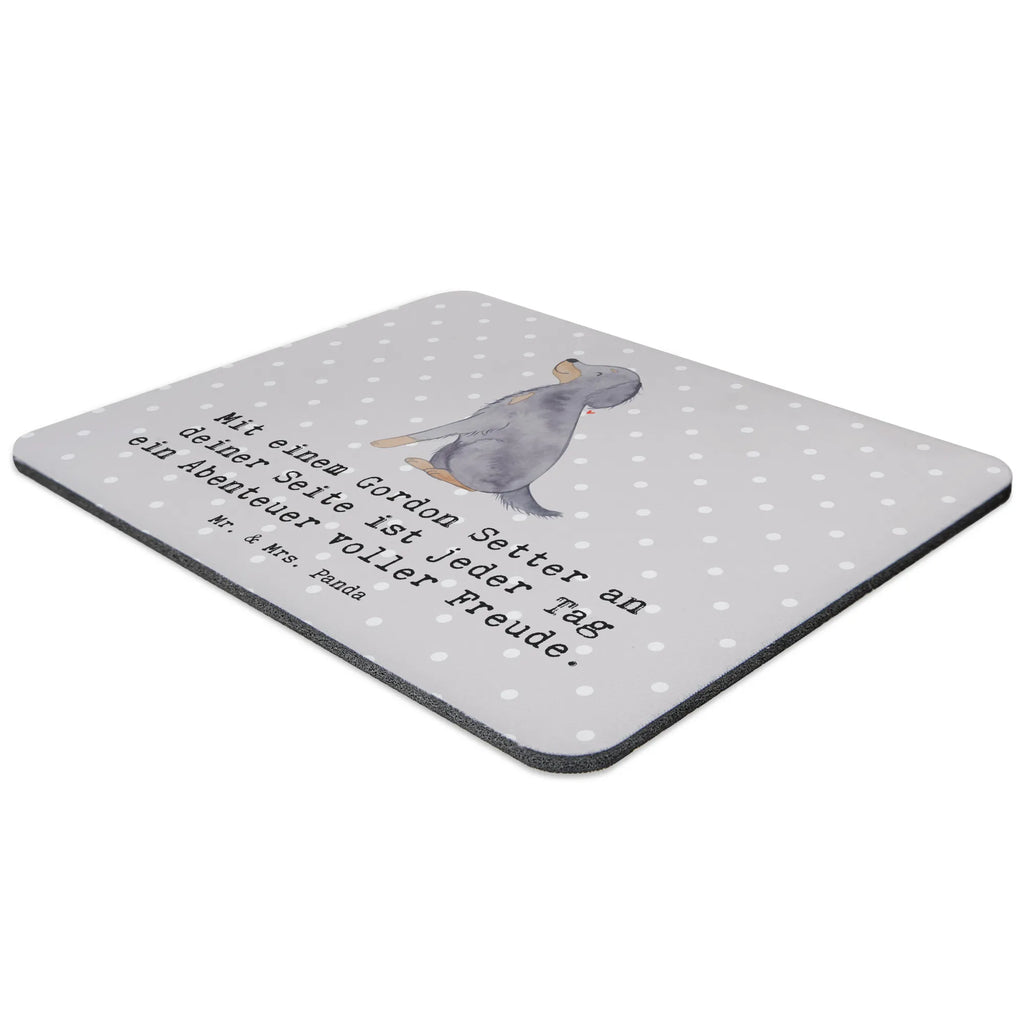 Mouse mat Mit einem Gordon Setter an deiner Seite ist jeder Tag ein Abenteuer voller Freude. Computer zubehör, Mousepad, Mauspad, PC Zubehör, Arbeitszimmer, Büroausstattung, Mausunterlage, Mauspad Büro, Designer Mauspad, Einzigartiges Mauspad, Hund, Hunderasse, Rassehund, Hundebesitzer, Geschenk, Tierfreund, Schenken, Welpe
