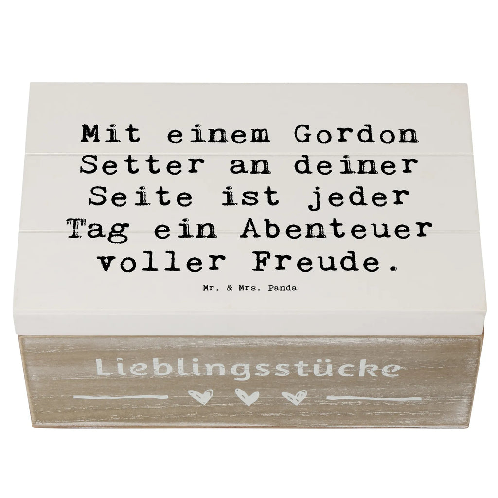 Holzkiste Spruch Gordon Setter Freude Kiste, Geschenkbox, Aufbewahrungsbox, Geschenkdose, XXL, Holzkiste, Truhe, Erinnerungsbox, Schatulle, Dekokiste, Erinnerungskiste, Schatzkiste, Hund, Hunderasse, Rassehund, Hundebesitzer, Geschenk, Tierfreund, Schenken, Welpe